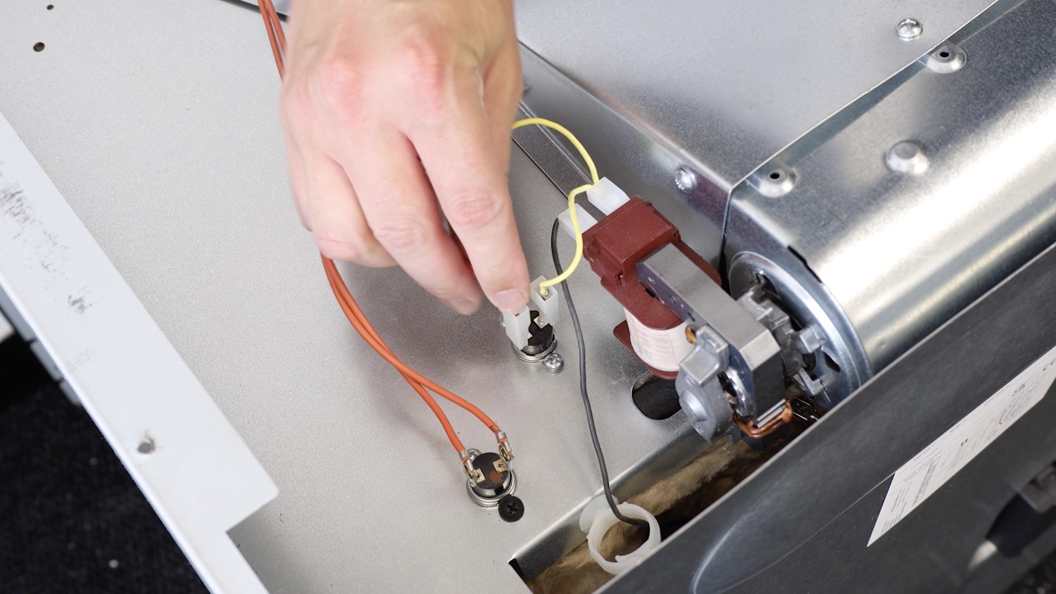 Re-connect the wiring
